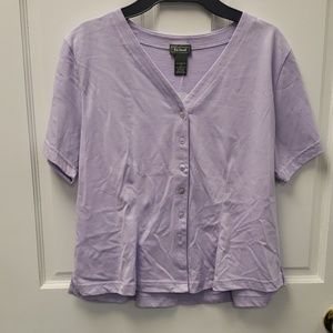 LL bean short sleeve shirt